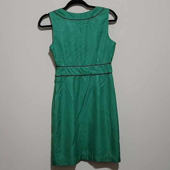 Banana Republic Green Sleeveless Dress Sz 2 - Picture 5 of 9